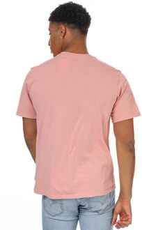 Levi's T-shirt met relaxte pasvorm voor heren, lichtroze - maat M