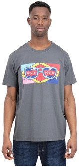 Levi's T-Shirts Levi's , Gray , Heren - Xl,L,M,S