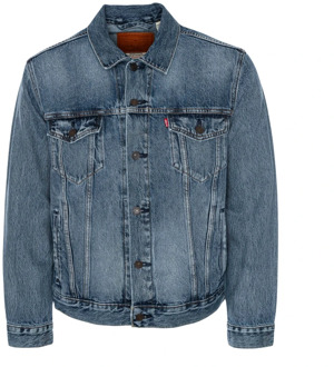 Levi's The Trucker spijkerjas met steekzakken Indigo - L