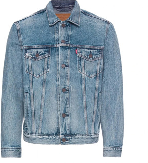 Levi's The Trucker spijkerjas met steekzakken Indigo