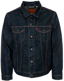 Levi's The Trucker spijkerjas van biologisch katoen Indigo - M