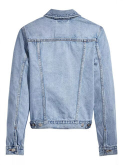 Levi's Trucker spijkerjas met lichte wassing Indigo