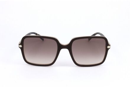 Levi's Vierkante Zonnebril met Bruin Gradient Glas Donker Bruin - One Size