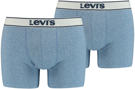 Levi's Vintage heather boxer 2-pack 100001150 012 light Blauw - XXL