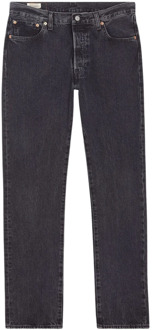Levi's Vintage Slim Fit Jeans met `54 Crash Detail Levi's , Black , Heren - W36 L32,W34 L34