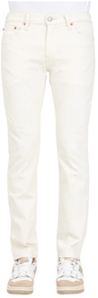 Levi's Witte 511Tm Slim Jeans voor heren Levi's , White , Heren - W31,W34,W36,W33,W29,W30,W32