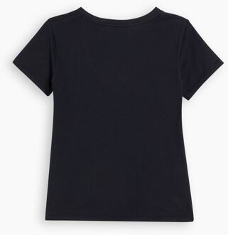 Levi's Women's Levis 2 Pack of V-Neck T-Shirts in Black - maat EU 34 / UK 6 Zwart