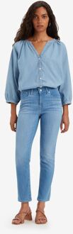 Levi's Women's Levis 712 Slim-Fit Jeans in Blue Blauw - 29W/30L