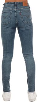 Levi's Women's Levis 721 High Rise Skinny Jeans in Denim Blauw - 27 Extra Short