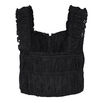 Levi's Women's Levis Amaya Sleeveless Blouse in Black Zwart - M