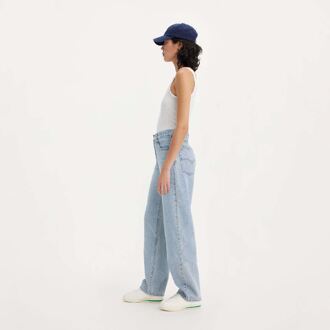 Levi's Women's Levis Baggy Dad Jeans in Blue Blauw