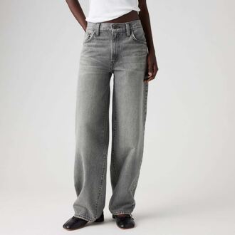 Levi's Women's Levis Baggy Dad Jeans in Grey Grijs