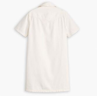 Levi's Women's Levis Louisa Denim Dress in White - maat Wit