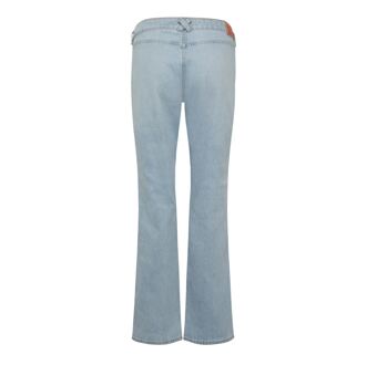 Levi's Women's Levis Superlow Bootcut Jeans in Blue Blauw - 31W/30L