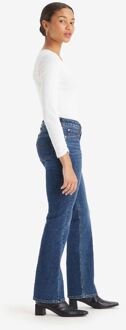 Levi's Women's Levis Superlow Bootcut Jeans in Blue Blauw - 31W/34L