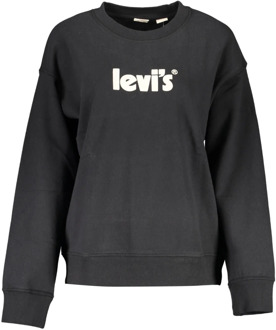 Levi's Zwart Print Sweatshirt voor Dames Levi's , Black , Dames - Xl,Xs,2Xs