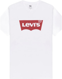 Levi Shirt - Maat XL  - Mannen - wit/rood