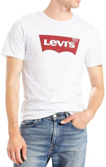 Levi Shirt - Maat XL  - Mannen - wit/rood