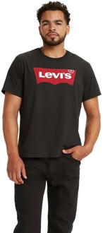 Levi T-shirt - Mannen - zwart/rood/wit