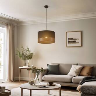 Levo hanglamp, Ø40cm donker eiken/zwart eiken donker, zwart