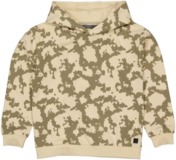 Levv Jongens hoodie - Dazz - Grijs zand tie dye - Maat 164