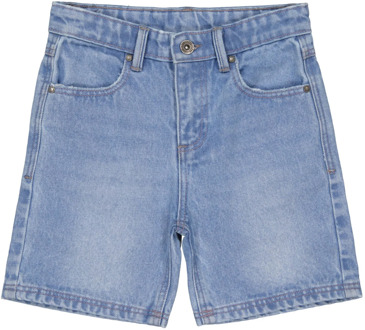 Levv Jongens korte jeans koos light blue denim Blauw - 140