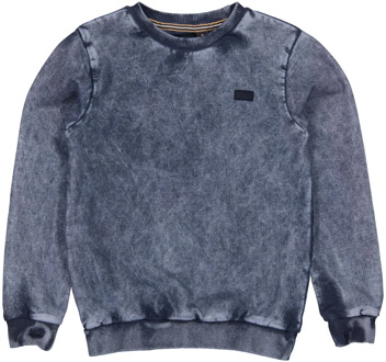 Levv Jongens sweater alan denim Blauw - 176