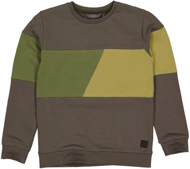 Levv Jongens sweater bijs greyish Groen - 98