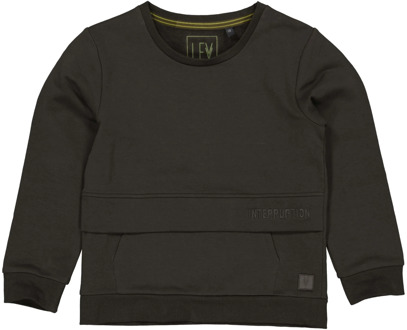 Levv Jongens sweater bink ink Zwart - 116