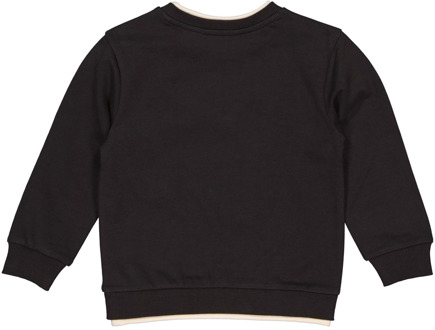 Levv jongens sweater Donker bruin - 128