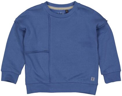 Levv Jongens sweater gideon mist Blauw - 122