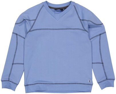 Levv Jongens sweater - Kenton - Midden blauw - Maat 164