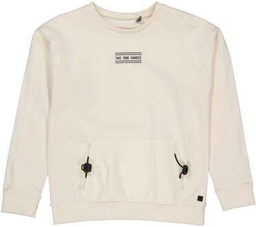 Levv Jongens sweater lderik off white Ecru - 128