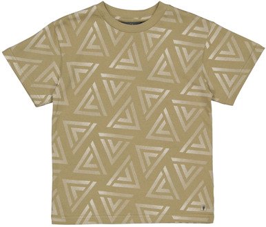 Levv jongens t-shirt Khaki - 140