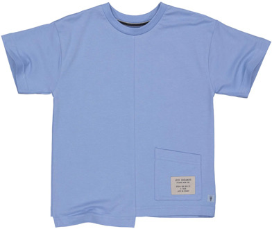 Levv Jongens t-shirt oversized maeson mid Blauw - 116