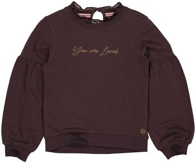 Levv Meiden sweater alouise dark Bruin - 116