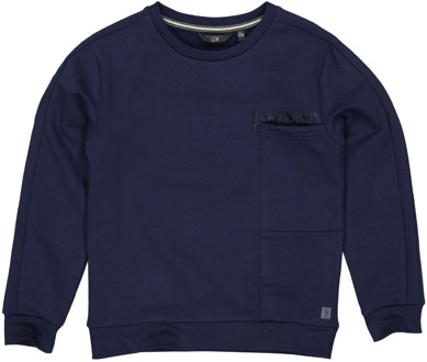 Levv Meiden sweater fince blue dark Blauw - 116