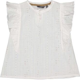 Levv Meisjes blouse - Denia - Off wit - Maat 152