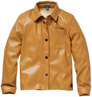 Levv Meisjes jas - Robina - Bruin caramel - Maat 116