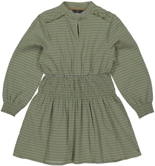 Levv Meisjes jurk - Fabia - Olijf groen - Maat 176