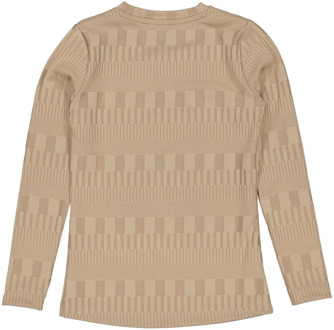 Levv meisjes longsleeve Taupe - 110