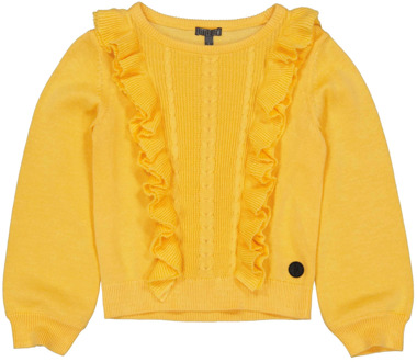 Levv Meisjes sweater billie cream Geel - 116