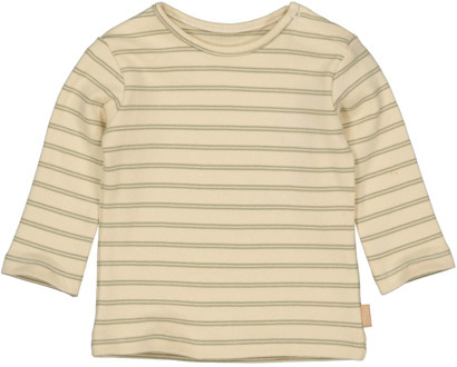 Levv Newborn baby jongens shirt faber aop stripe Groen - 68