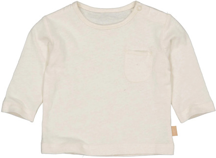 Levv Newborn baby jongens shirt fabio creme Ecru - 62