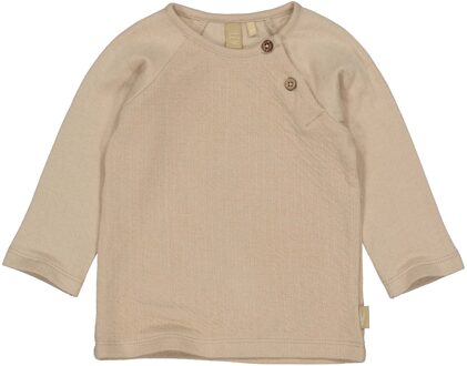 Levv Newborn baby jongens shirt zac brown tan Camel - 68