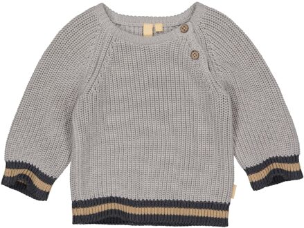 Levv Newborn baby jongens sweater zane rise Blauw - 56