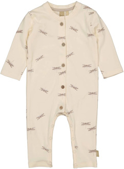Levv Newborn baby meisjes boxpak zani aop white dragonfly Beige - 68
