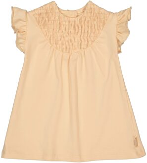 Levv Newborn baby meisjes korte mouwen jurk fabin peach blossom Oranje - 74