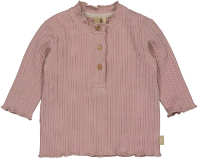 Levv Newborn baby meisjes shirt zeta pink fawn Paars - 56