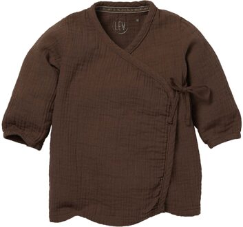 Levv Newborn shirt Bruin - 50